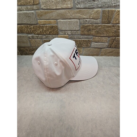 Donald Trump - JD Vance Cali-Fame Hat 2024 WHITE 45-47 MAGA Cap Authentic New - Picture 8 of 16